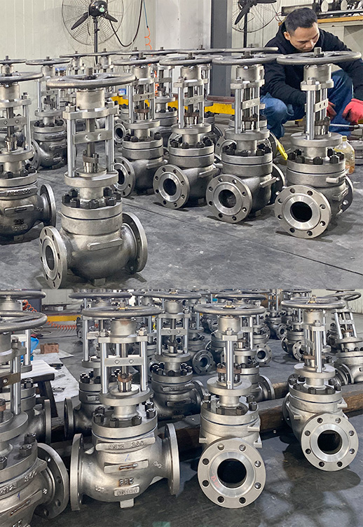 REOWO Big Quantity Manual Control Valve Supply to Russia