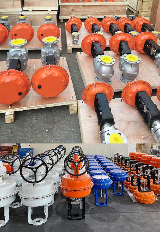 REOWO Large Size Three Way Control Valve Supply to China