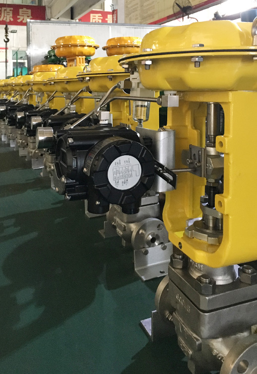 REOWO Pneumatic Control Valve Supply to Korea