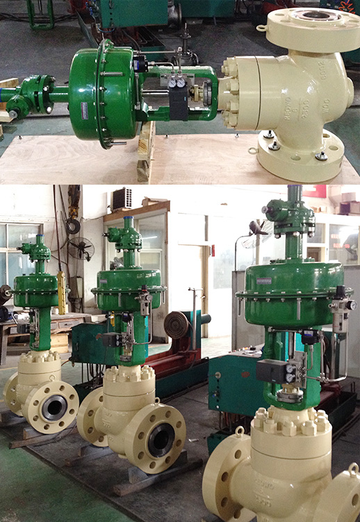 REOWO High Pressure Control Valve Supply to Iran