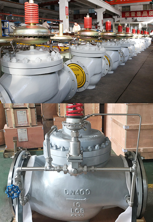 REOWO Large Size High Pressure Control Valve Supply to Russia